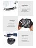 Women's Professional Floral Collar Accessory Set: Bow Tie for Bank, Postal, Flight Attendant, and Service Uniforms