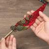 Replaceable 5 Nib Metal Signature Pen European Style Feather Pen  School Supplies