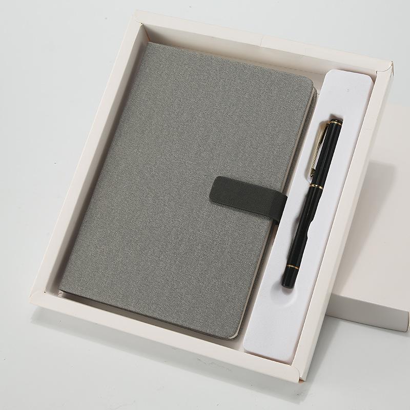 New Contrast Color Hardcover Cloth Notepad Student Diary Wireless Binding Gift Stationery Customized Logo 100 Sheets