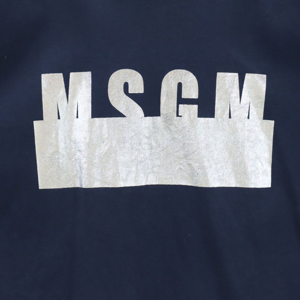 MSGM Short Sleeve T-shirt XS Navy Men's Used