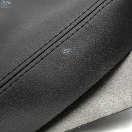 Black Leather Center Console Armrest Lid Cover For Toyota 10-18 4Runner Adhesive