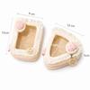 Kawaii Clear Window Storage Pouch Zipper Closure Strawberry Cake Bag  Anime Merch