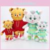 Rozkošně měkký Daniel Tiger a Katerina Kočička plyšové Vánoční hračky pro děti Dárek