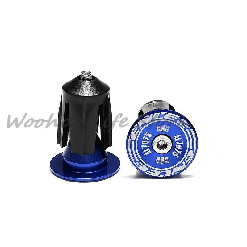 

1 Pair Bike Grip Handle Bar End Cap Aluminium Alloy MTB Handlebar Grips Plugs Caps For Bicycle Handlebar Accessory