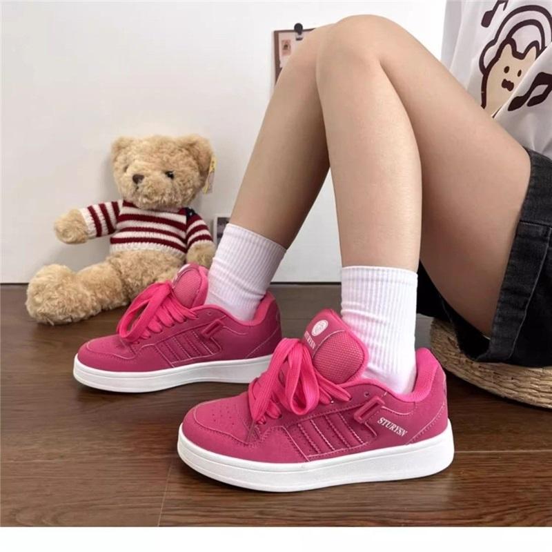 Women's Fashionable Casual Thick Sole Height Increasing Lightweight Board Shoes