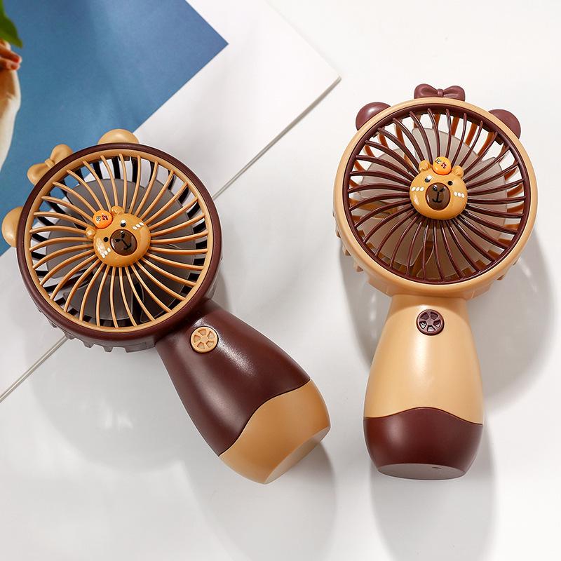New Flower Mini Portable USB Handheld Fan - Summer Fresh and Compact Electric Fan
