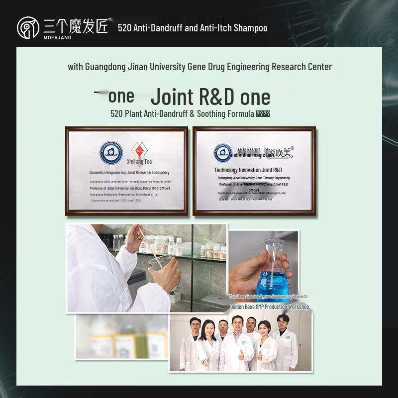 Three Hair Wizards Purifying Anti-Dandruff Shampoo