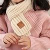 Windproof Autumn Winter Knitting Thermal Scarf Outdoor Scarf Apparel Accessories Kids Scarf