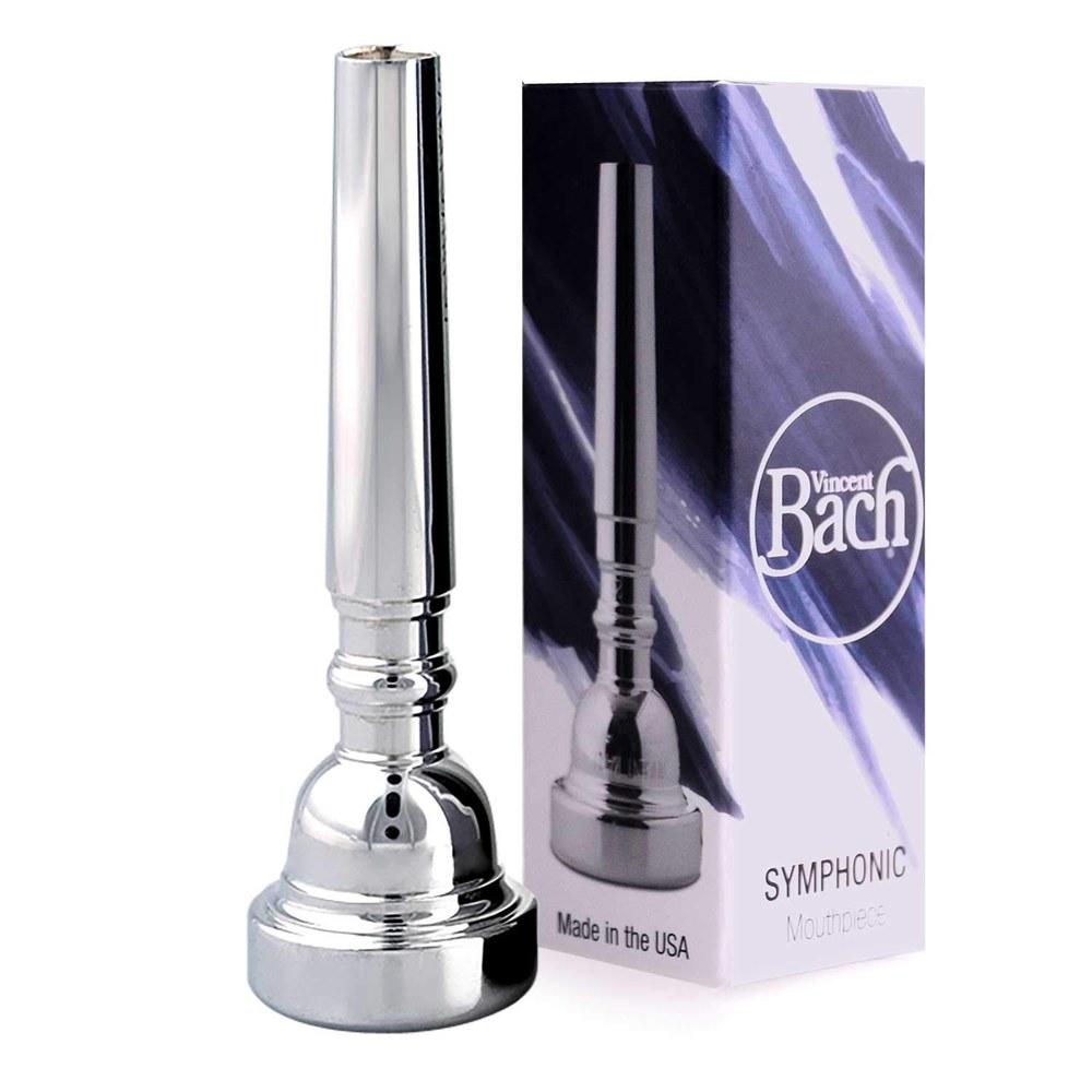 Bach Trumpet Mouthpiece 1 1/4C 26 24 Silver Plated Finish