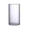 High Borosilicate Glass Hydroponic Vase & Desktop Planter - Straight Tube Design for Artistic Arrangements and Moss Ecosystem