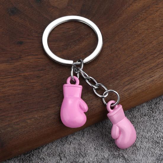Keychain Pendant Lightweight Portable Durable Metal Texture Creative Design Multiple Colors Optional Practical And Fun Keychain