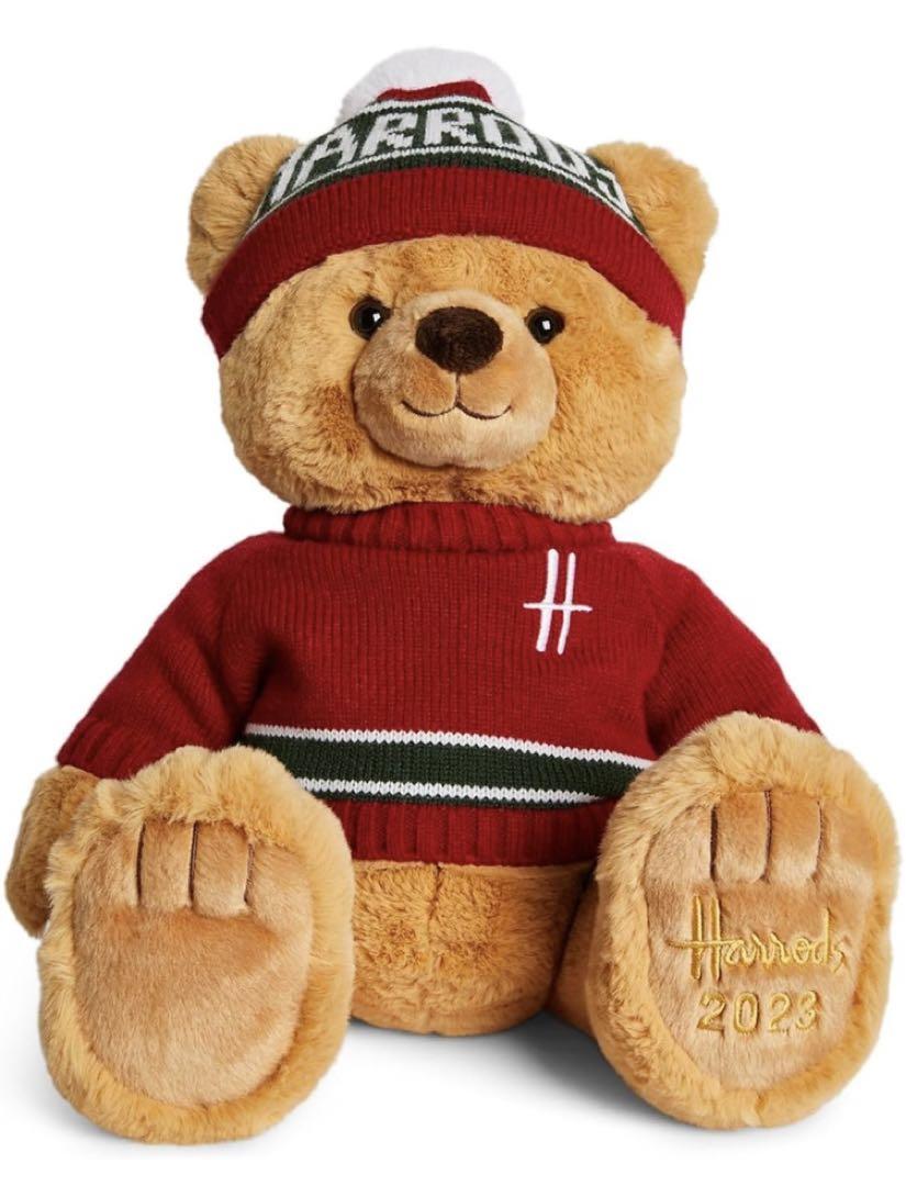 

[USED] Harrods Christmas Bear 2023 Teddy Bear 36cm