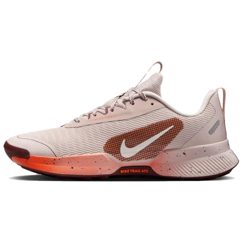 Nike Juniper Trail 3 Fabric Low Top Running Shoes Women's Sandstone Gray Pink FQ0902-602