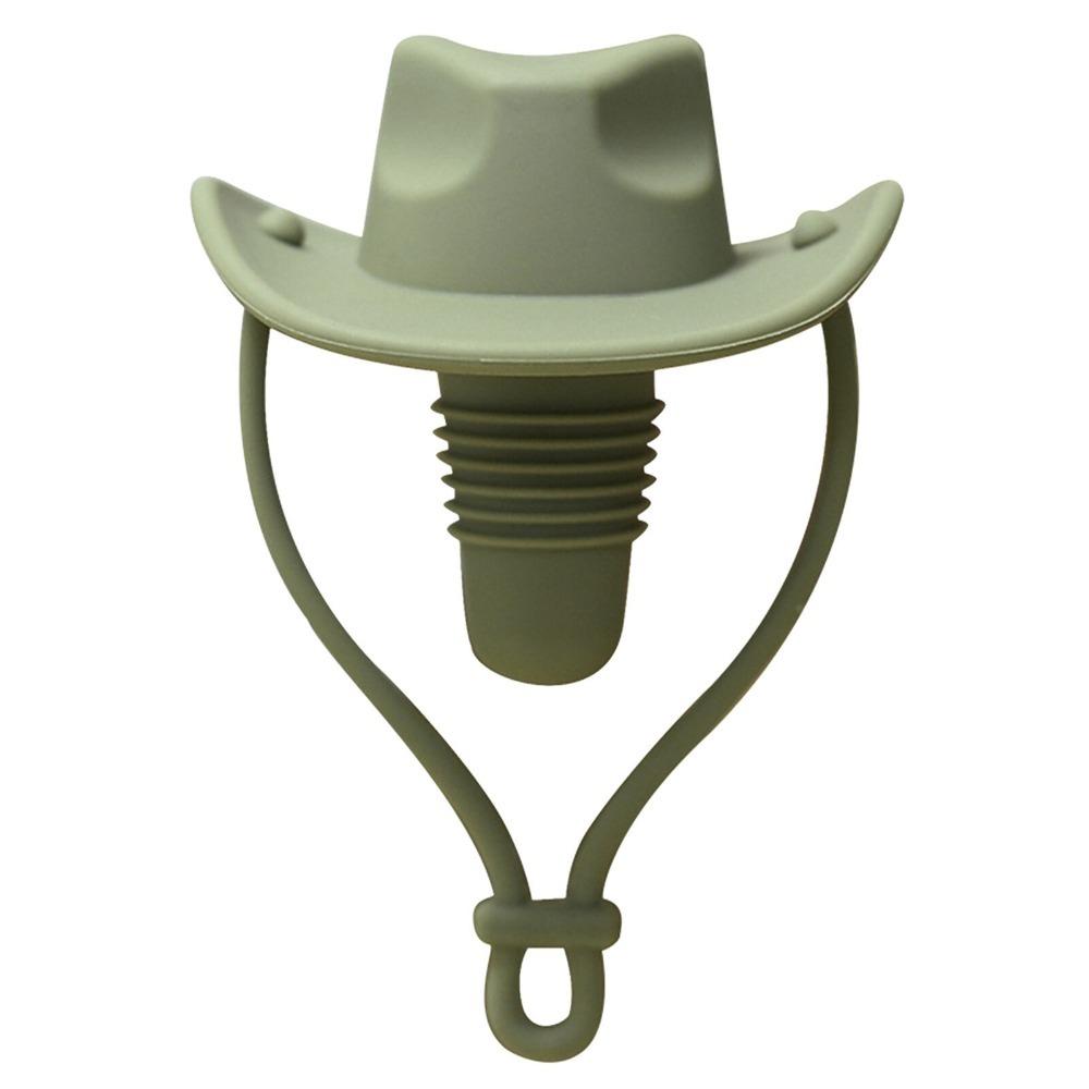 Leak Proof Wine Bottle Stopper Cowboy Hat Shape Western Cowboy Hat Stopper for Bar