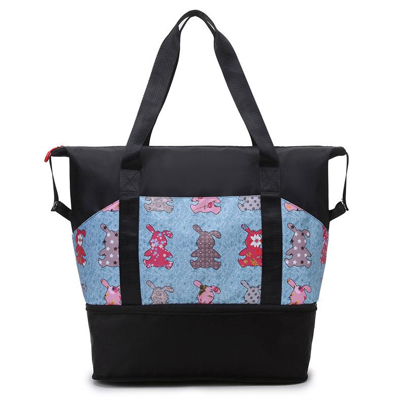 Fashion Fitness Bag Trend Dry and Wet Separation Travel Bag Large Capacity Expansion Going out Boarding Business Travel Luggage