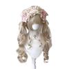 Cross-Border Double Ponytail Lolita Wig - Japanese Roman Curl with Tiger Mouth Clip