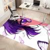 Demon Slayer Shinobu Kocho Printed Absorbent Washable Carpet, Non-Slip Bathroom Mats, Kitchen Rugs, Yoga Mat,Living Room Entrance, Camping Picnic Rugs