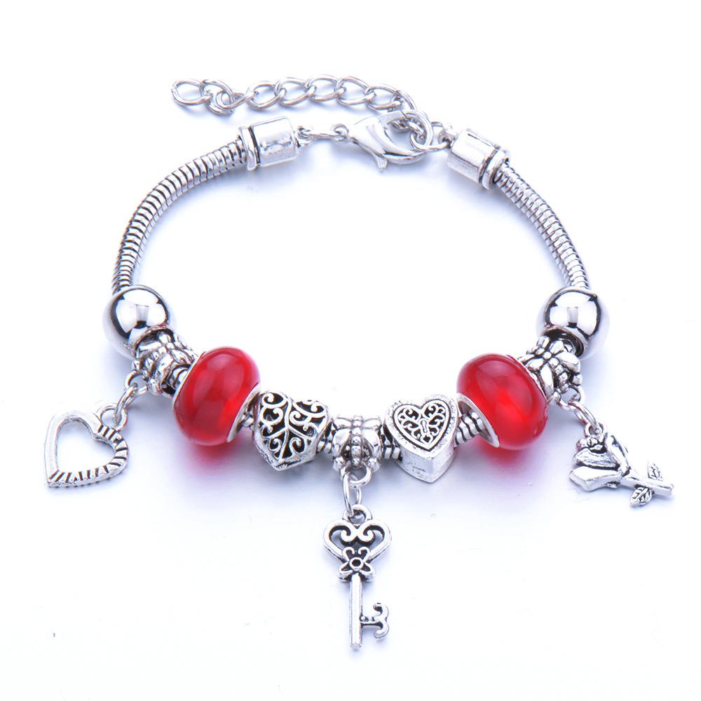 Süßes Haustier-Thema Tieranhänger Armband mit Zinklegierung Hummerverschluss Modeschmuck