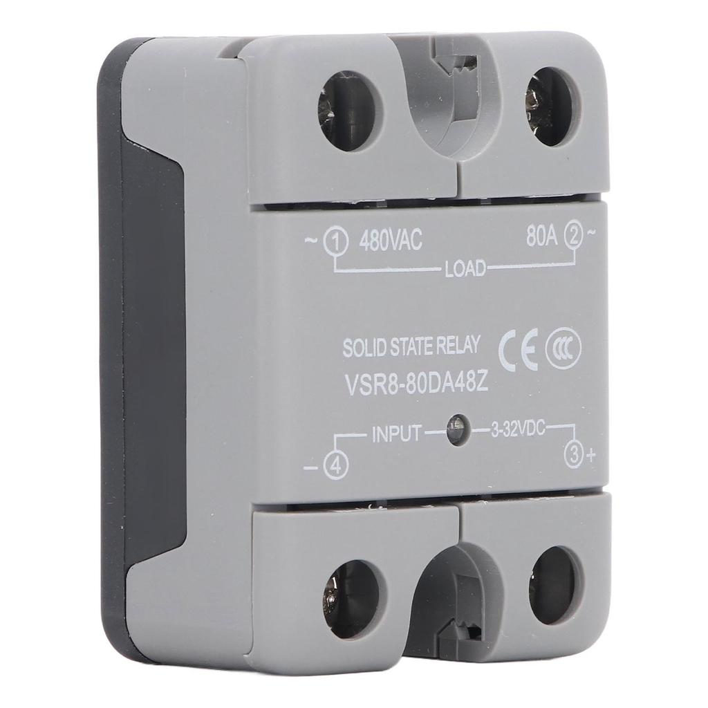  Solid State Relay SSR  to AC 80A 3‑32VDC Input 480VAC Output VSR8‑80DA48Z