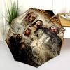 Hobbit Smaug Annual Folding Umbrella Durable Suitable For All Seasons Gift Umbrella Travel