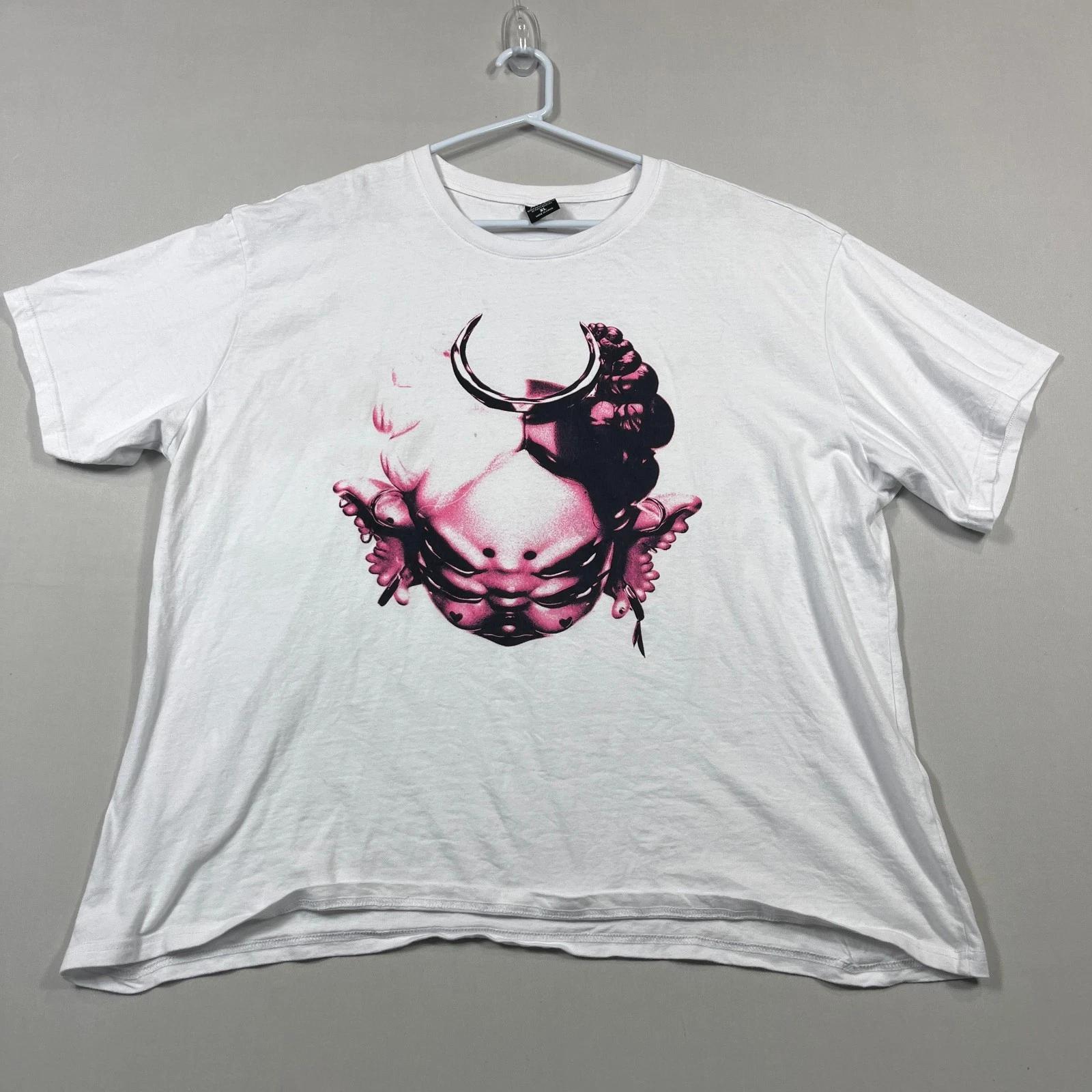 Melanie Martinez Portals Band Tee Music White Crew Neck T Shirt Mens XL XL