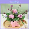 Artificial Hydrangea Plant With Plastic Pot For Home Office Decor And Gift Ideas