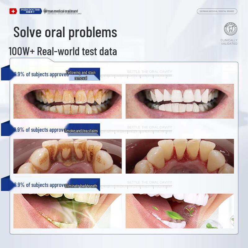 INSDCDOCTOR Whitening Tooth Patches