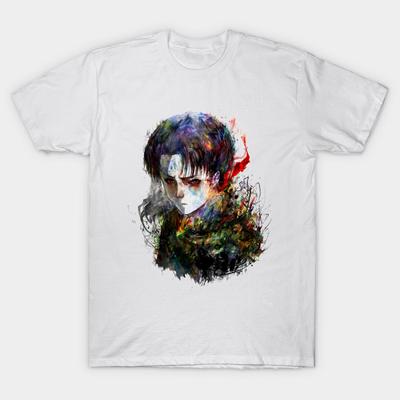 Női póló Attack On Titan. Levi Harajuku Nyomott Kawaii Póló Nyári Rövid Ujjú Női Póló Felső