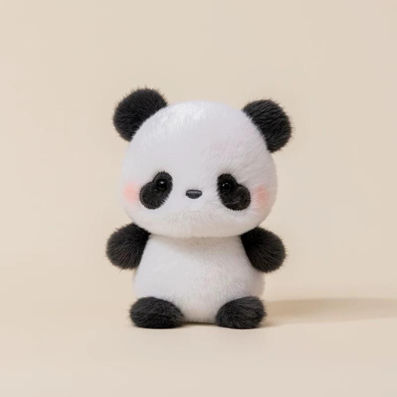 17cm kawaii Table Companion Plush Toy Soft Animal Series Rabbit Fox Dog Plush Doll Office decoration Accompanying Doll Gift