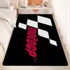 Nordic Style Motorcycle Carpet Rug for Bedroom Living Room Door Mats Soft Home Hotel Decor Decoration Balcony Non-slip Floor Mat