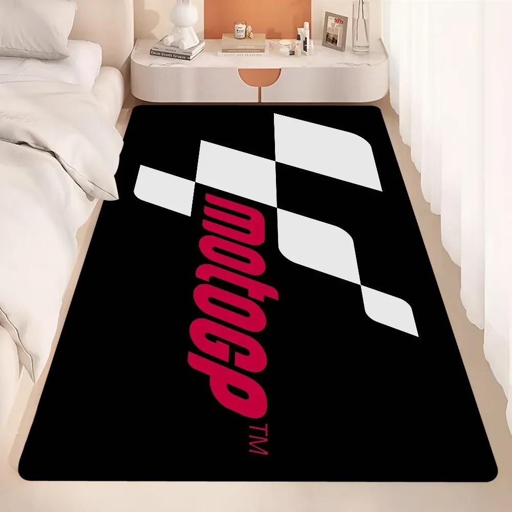 Nordic Style Motorcycle Carpet Rug for Bedroom Living Room Door Mats Soft Home Hotel Decor Decoration Balcony Non-slip Floor Mat