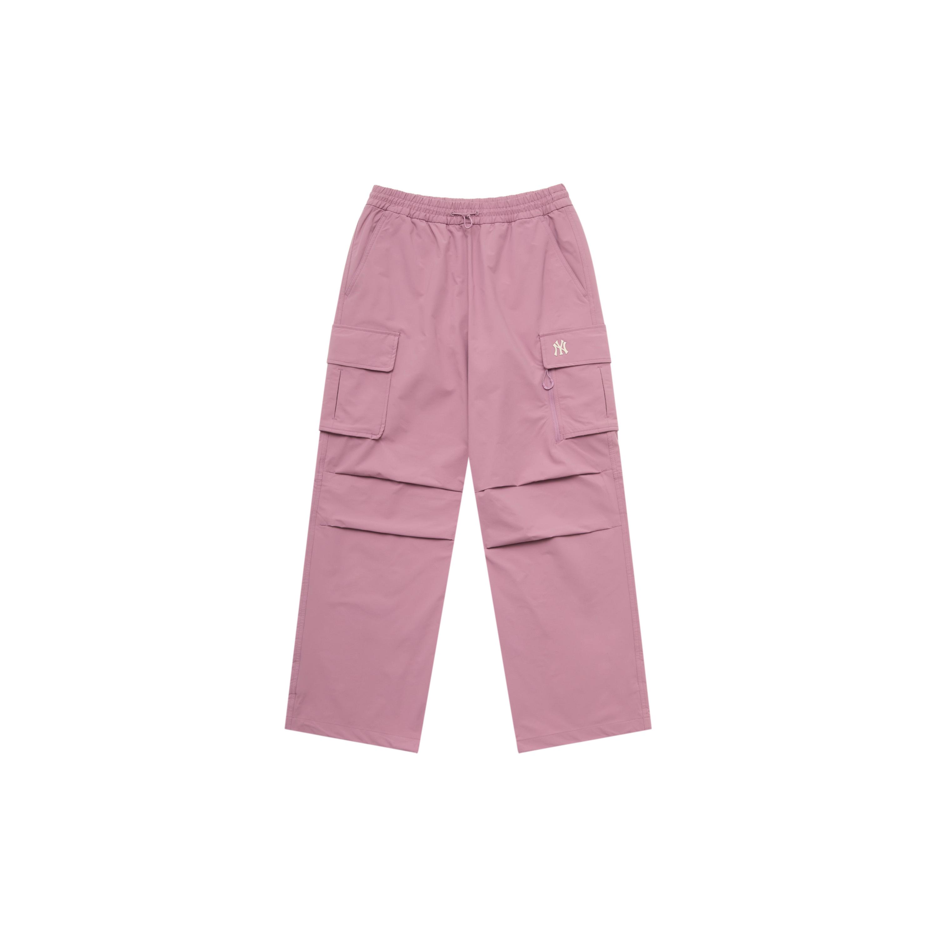MLB New York Yankees Basic Collection 25FW Cargo Pants Unisex Dark Pink 3AWPB0454-50PKD M