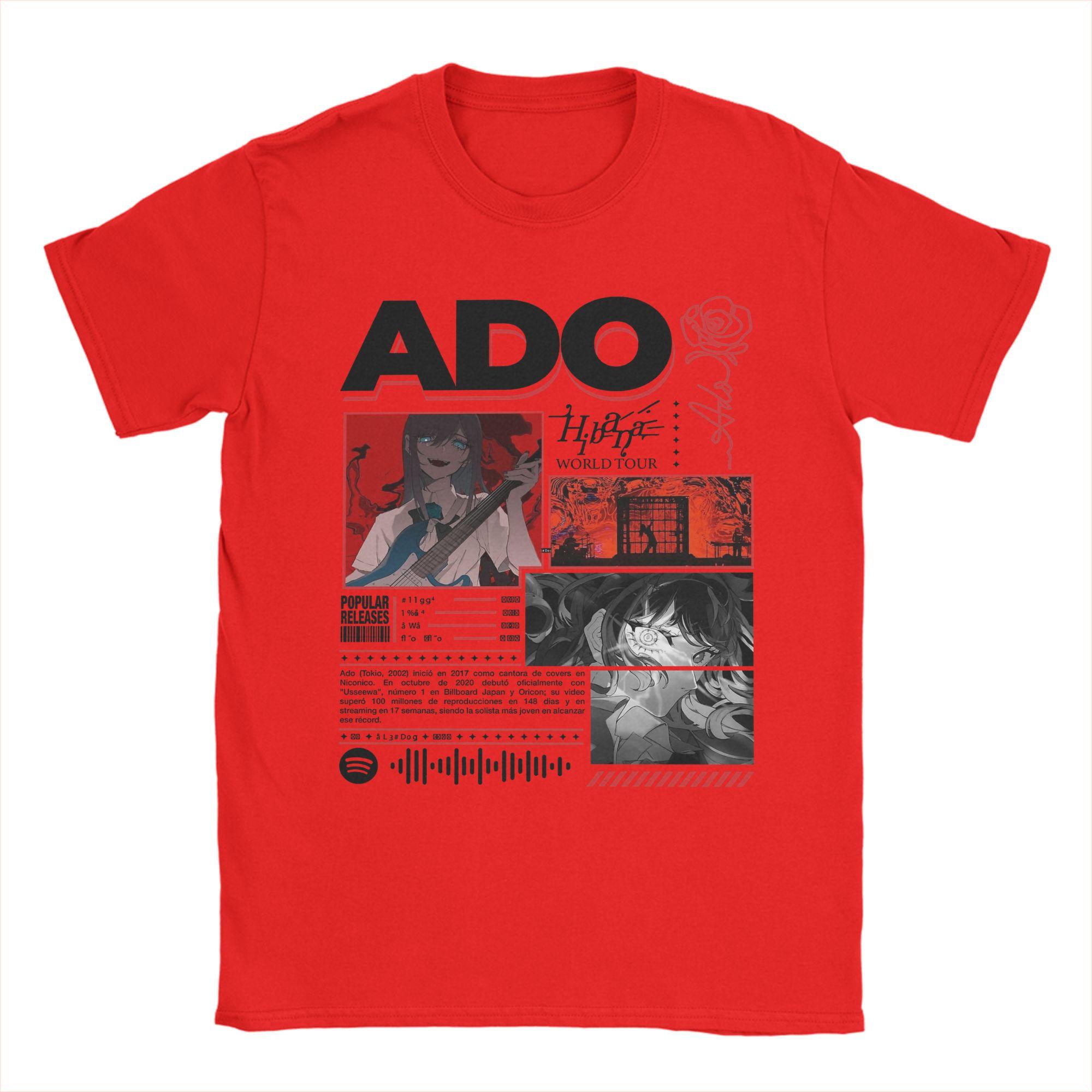 

Mens ADO WORLD TOUR T Shirt 100 Cotton Clothing Fun Short Sleeve O Neck Tee Shirt Unique TShirts S