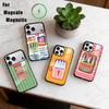 S-Sardine  Phone Case For iPhone17,16,15,14,13,12,11 Plus,Pro Magnetic For Magsafe Wireless Charging