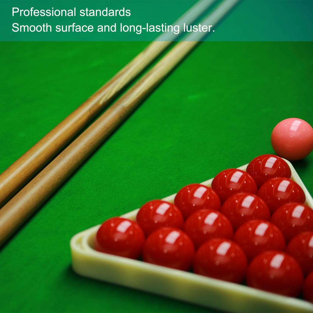 PATIKIL Sada kulečníkových koulí standardní velikosti 22 profesionálních kulečníkových koulí, náhrada za koule na kulečníkový stůl, včetně bílé koule 2-1/16"