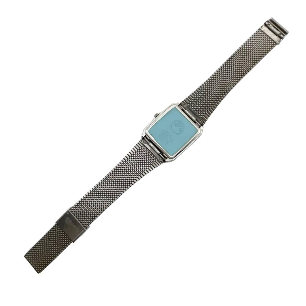 Battery SEIKO Chronos Watch Quartz Vintage 80s Silver Dial Working/ New 9021-5140 [af22]