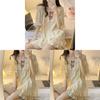 Womens Loose Fit Sleepwear Set With Short Pants And Breathable Fabric For All Seasons