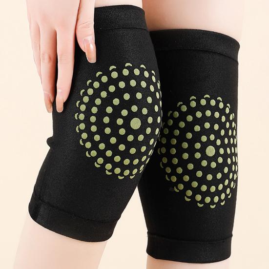 Aicao Knebeskyttelse for Menn Kvinner Kasjmir Knevarmere Vinter Selvvarmende Kneerm for Artrittiske Knær Gamle Kalde Ben