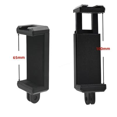 Phone Holder Clip Cold Shoe Mount Bracket Adapter for GoPro Smartphone Iphone Tripod 1/4 Inch Action Camera Accessories