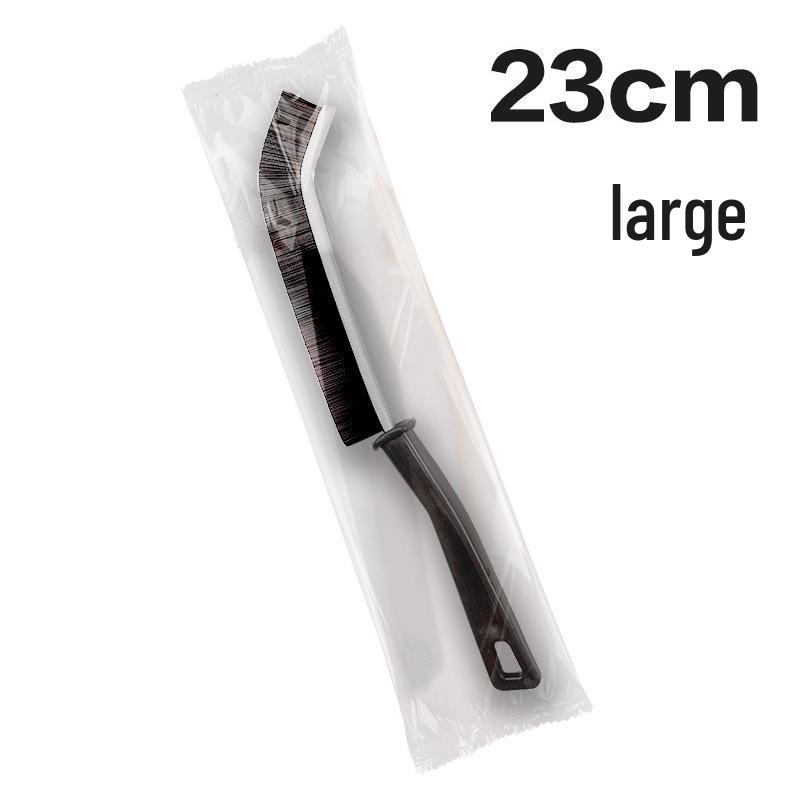 Multifunctional Crevice & Groove Cleaning Brush with Alloy Bristles