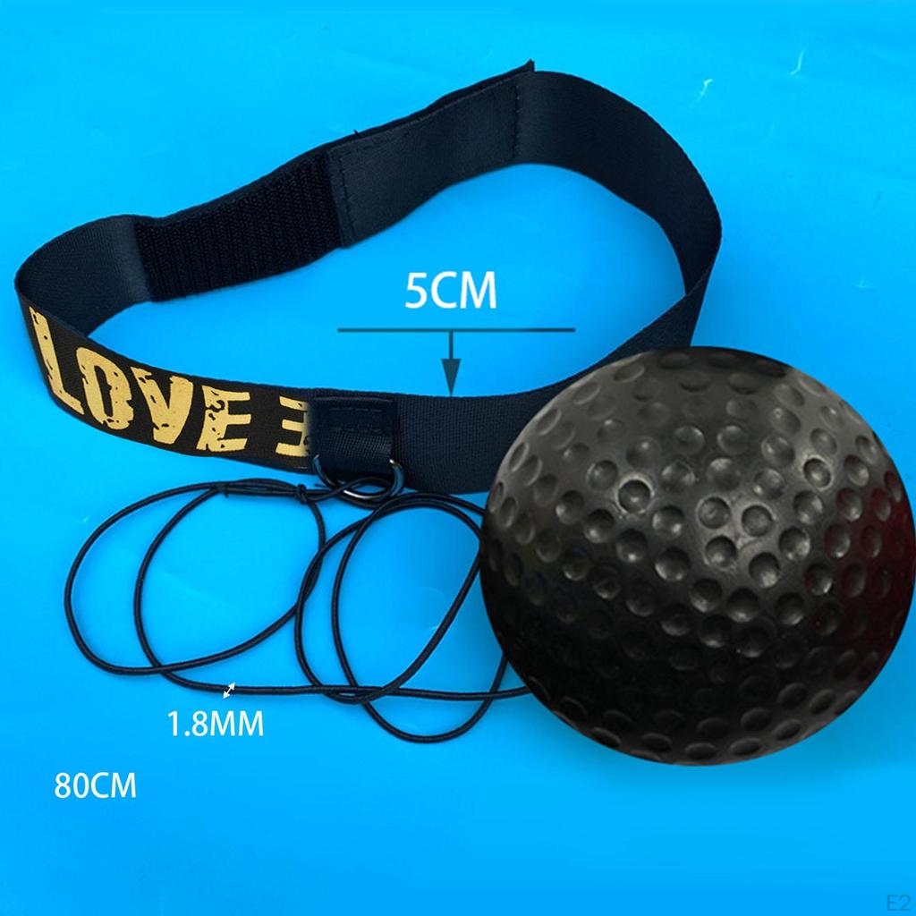 Boxing Reflex Ball, Headband, Punching Fight Mma Boxing, Equipment, Adjustable Headband