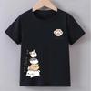 Kids Cute Critter Print TShirt Summer Girls Boys Children Funny Casual Colorful Comfortable Tops Crew Neck Short Sleeve Tees