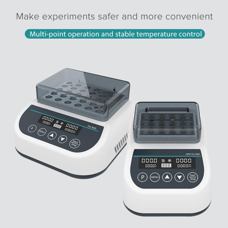 Intelligent Mini Dry Bath Incubator Laboratory Constant Temperature Heater Incubation Shaker With Heating Block