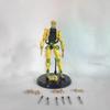 Statua Medicos Super Action BIG DIO – Figura Altamente Articolata da 25cm con Teste Intercambiabili e Accessori Coltello