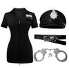 Cosplay European and American adult ladies halloween cos policewoman costume game party cosplay costume suit women's clothing