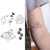 1 Foglio Tatuaggi Temporanei Teschio Ancora Insetto Per Mani Collo Adulti, Adesivi Tatuaggi Finti di Halloween Tatuaggi Realistici a Lunga Durata