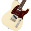 American Professional II Telecaster Electric Guitar Rosewood Fingerboard Olympic White