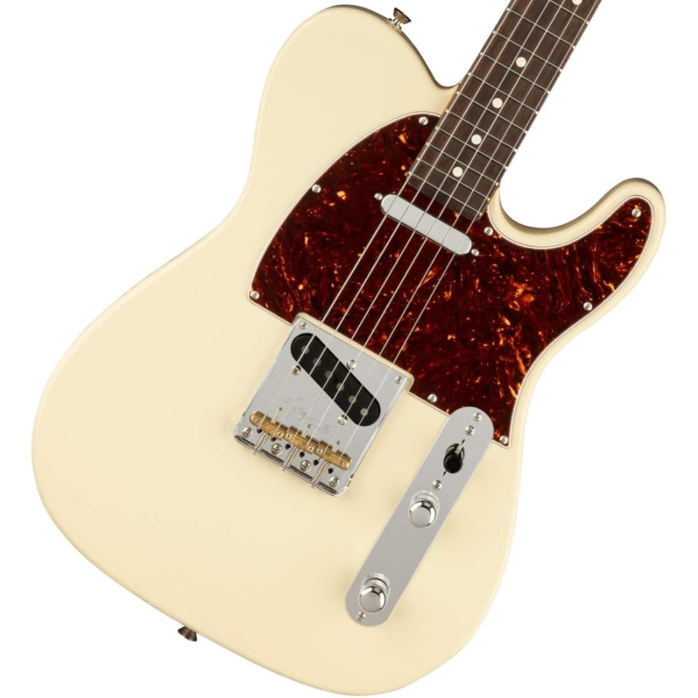 Fender American Professional II Telecaster Electric Guitar Rosewood Fingerboard Olympic White