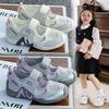 Children's Sports Shoes Summer New Hollow Mesh Shallow Mouth Girls Casual Shoes Light Non-slip Bag Head Breathable Mesh Shoes