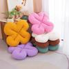 Modern Flower Petal Lumbar Support Cushion for Office and Living Room